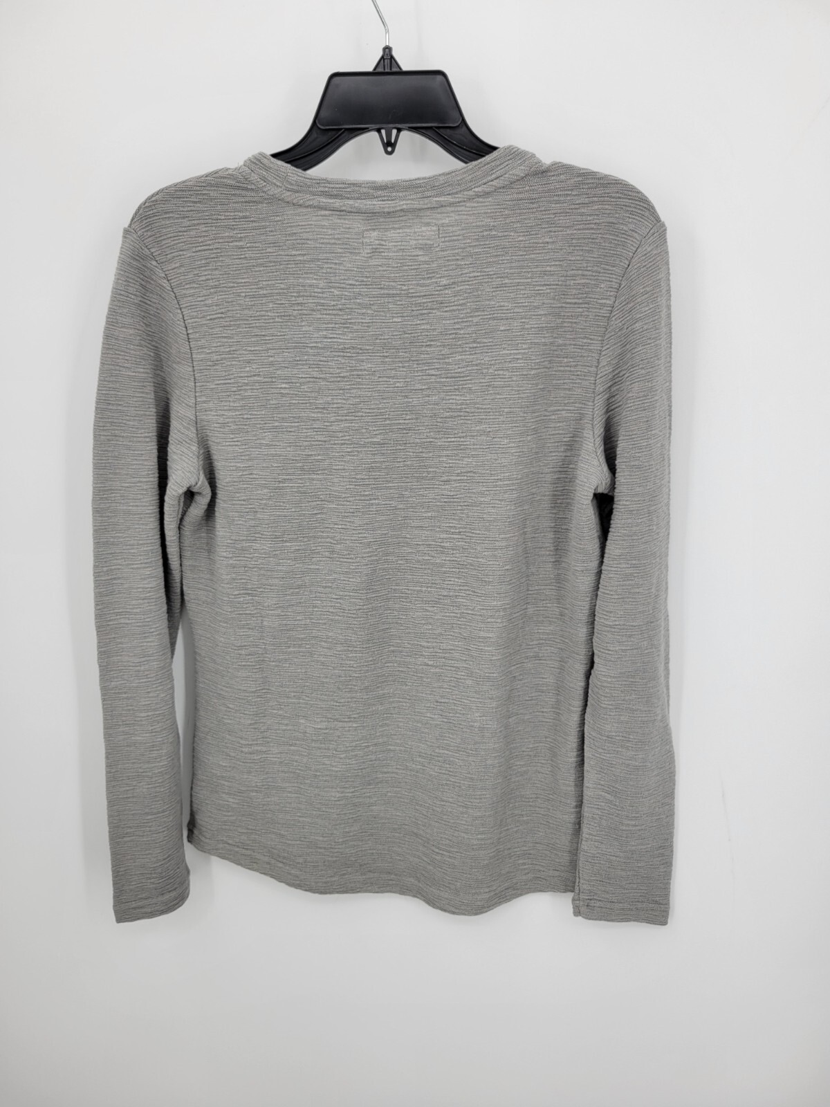 Carbon2Cobalt Shirt Mens XS Gray Crew Neck Long Sleeve Pullover Stretch Knit gallery