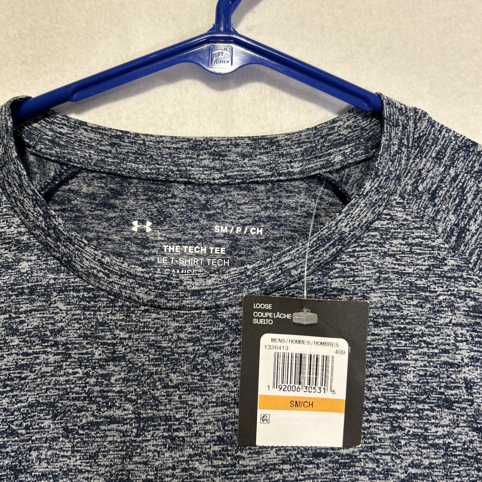 Under Armour Mens Athletic UA Tech 2.0 T-Shirt Short Sleeve 1326413-409 Small gallery