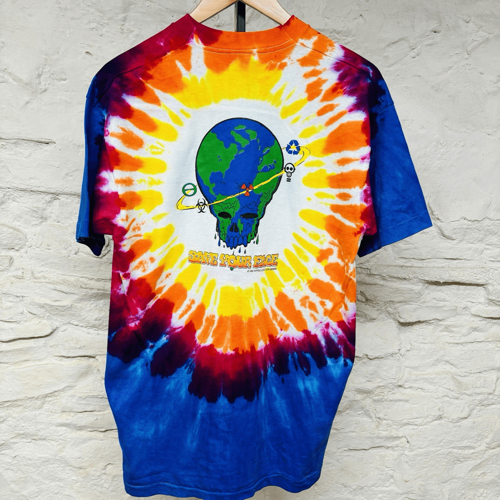 New Unworn Vintage Grateful Dead Band T Shirt 1992 Ripple Junction 90s Tie Dye gallery