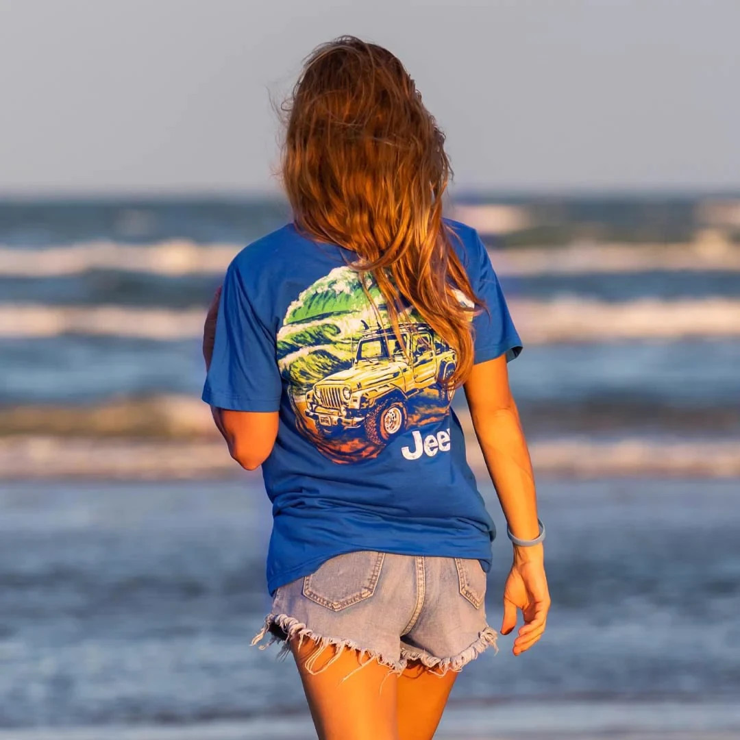 Jeep Tidal Wave T-Shirt - brand new Jedco Licensed apparel XL gallery