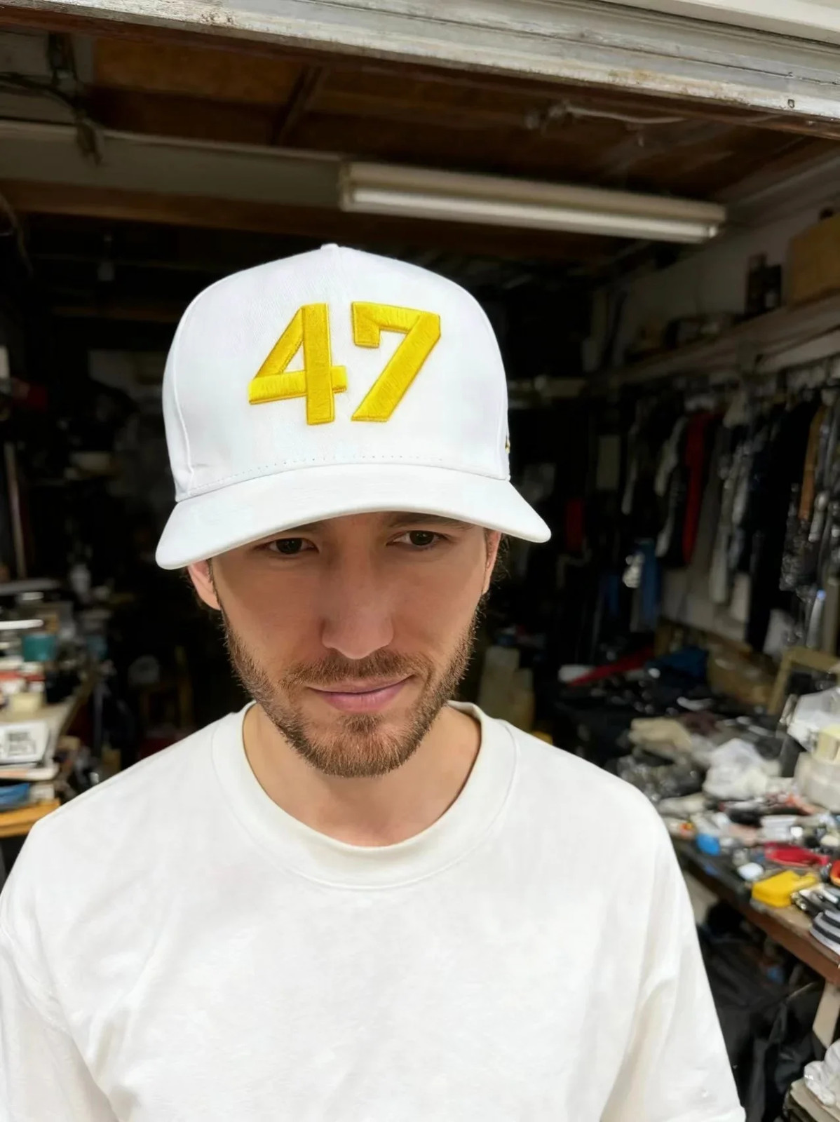 new USA Baseball Cap with Gold Embroidery – Premium Patriotic Style gallery