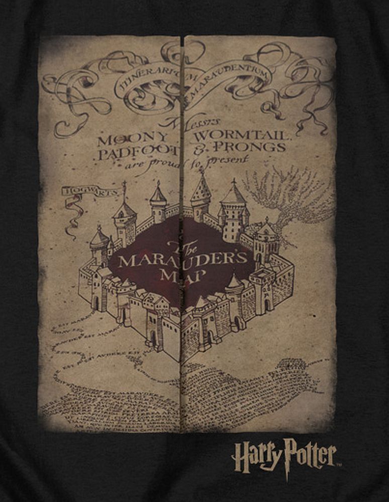 Harry Potter "Marauder's Map" T-Shirt or Sleeveless Tank - through 6X gallery