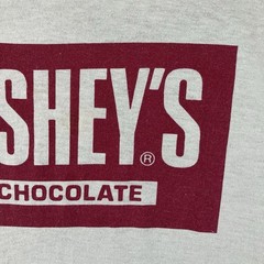 VTG Single Stitch Hershey’s Milk Chocolate T-Shirt Tee Men’s Sz “L” Made in USA