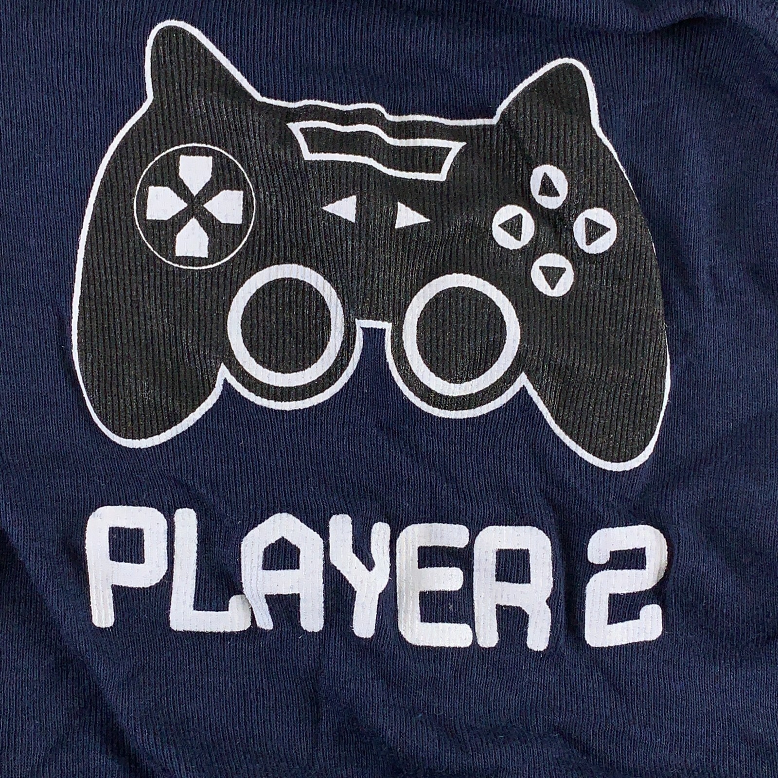 Adult Medium & Newborn Gaming Player One Player Two T-Shirt & Bodysuit Set New gallery