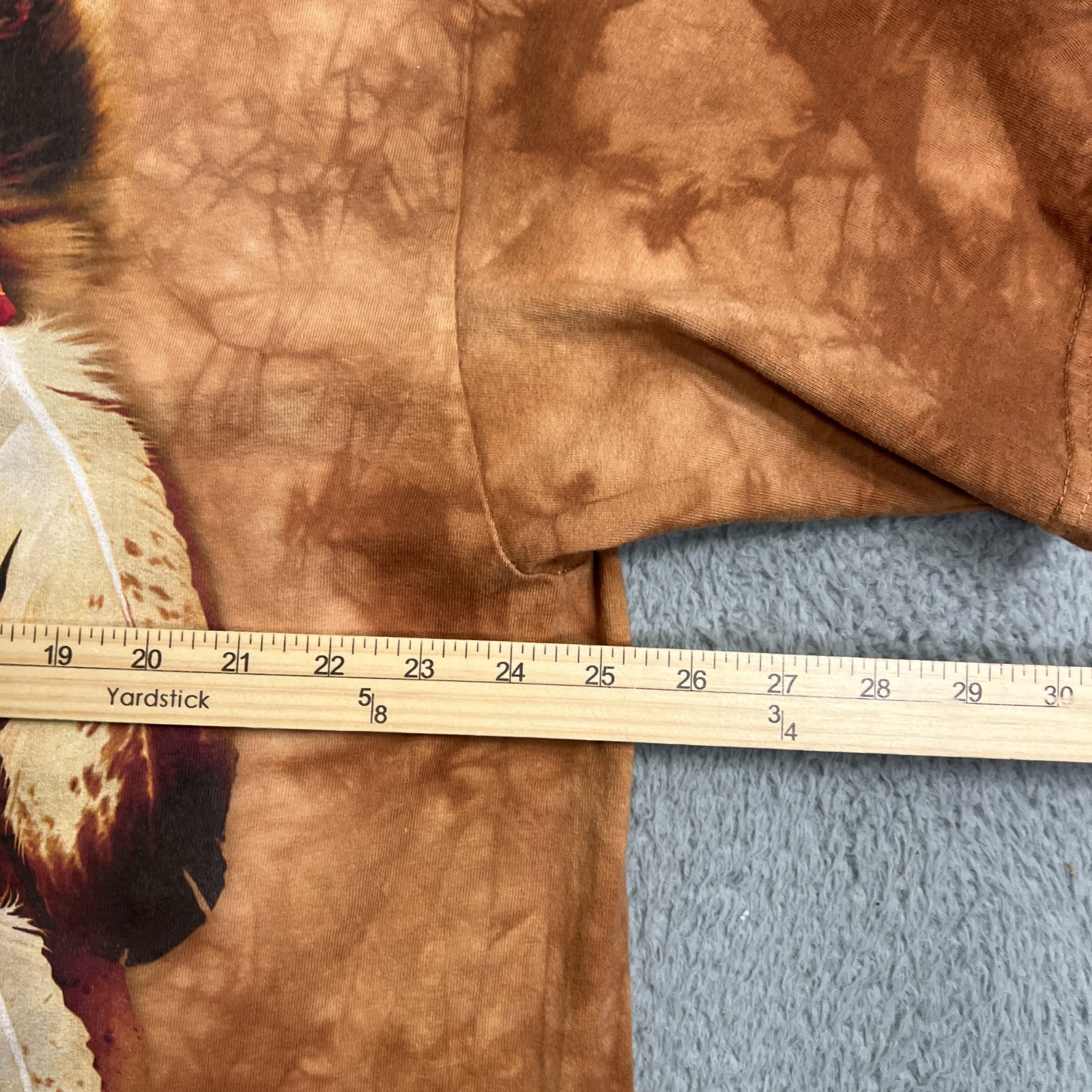 The Mountain Mens T-shirt Brown "Warrior Bear" Retired Logo 2XL gallery