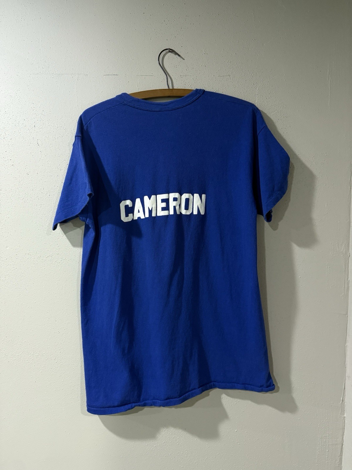 True vintage 1970s “Kal Cameron” gold tag Russell athletic tee shirt gallery