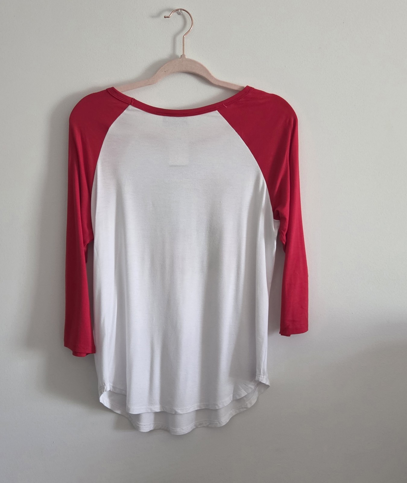 Scarlett "Merry and Bright: Women's (PL) Christmas Raglan Tee ~ New With Tags gallery