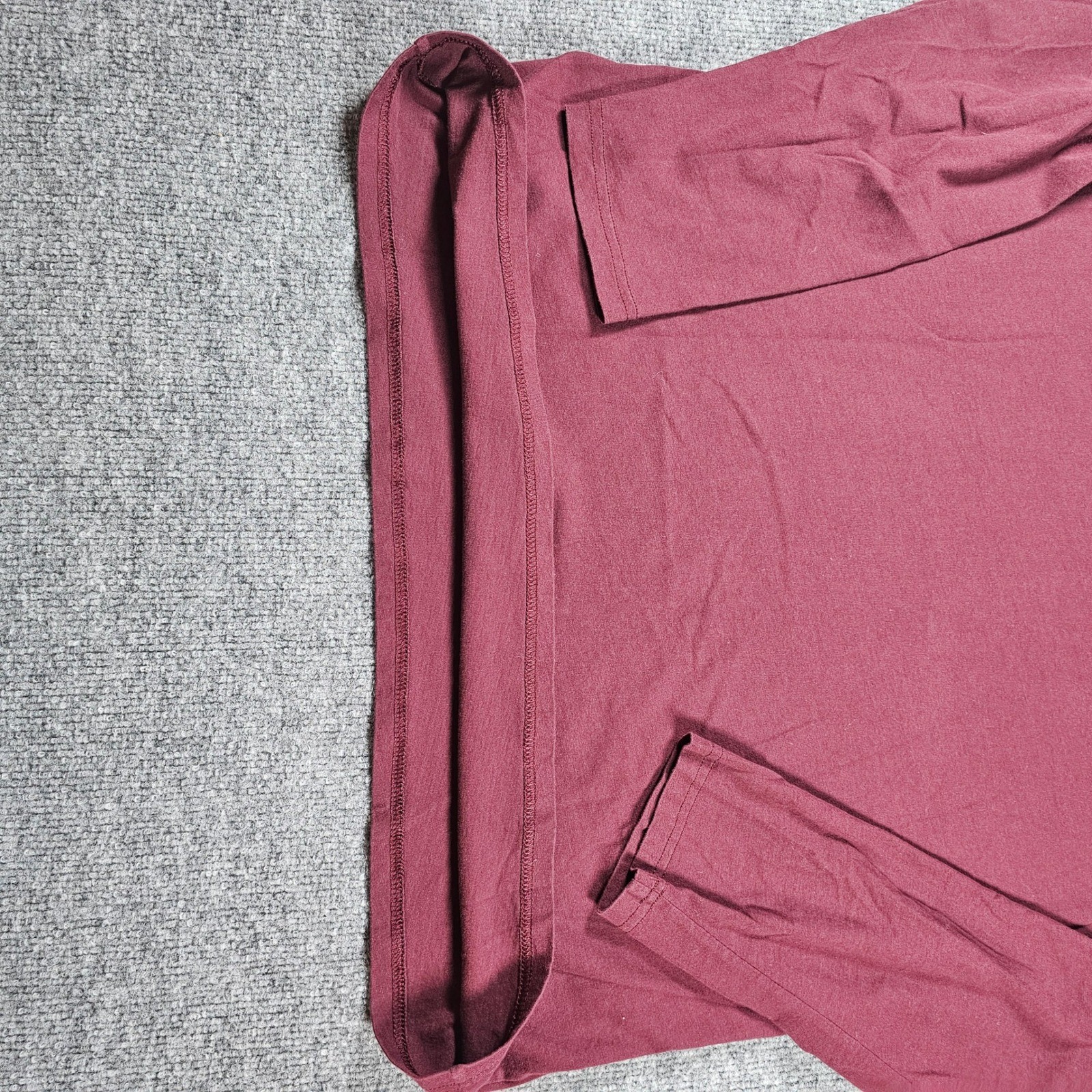 Polo Ralph Lauren Mens XL Burgundy Long Sleeve Big Pony Camo Graphic T-Shirt gallery
