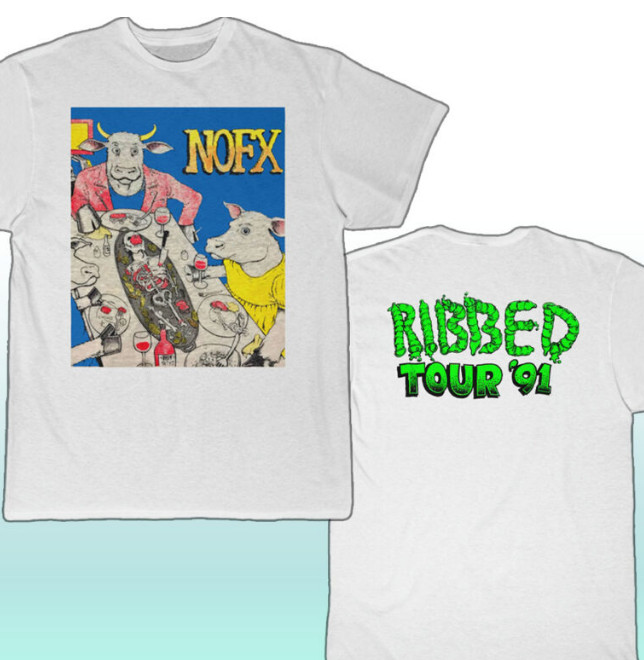 Vintage 1991 NOFX Ribbed Tour Shirt gallery