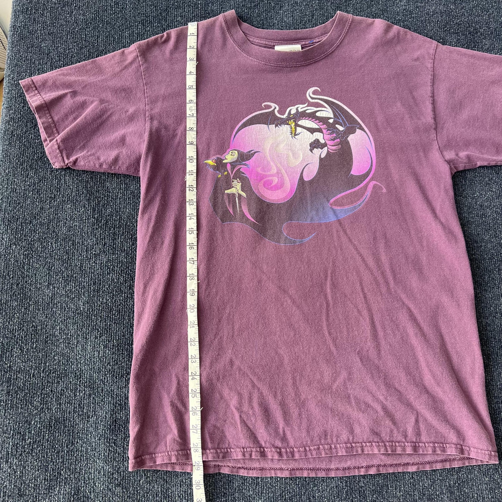 Disney Villains Maleficent Shirt Mens Large Dragon Graphic Magic T-Shirt Tee gallery