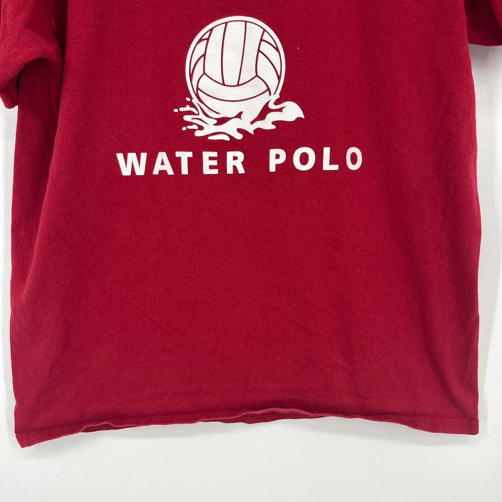 Champion Stanford Water Polo Pac-12 Mens Red Graphic T-Shirt Large gallery