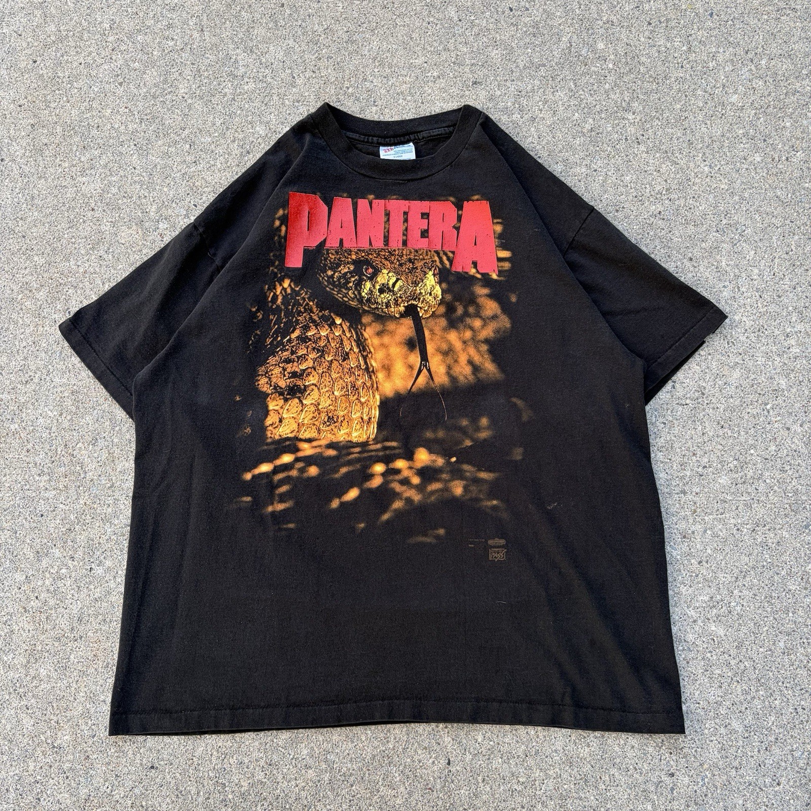 Vintage 90s Pantera The Great Southern Trendkill Winterland Licensed XL TShirt