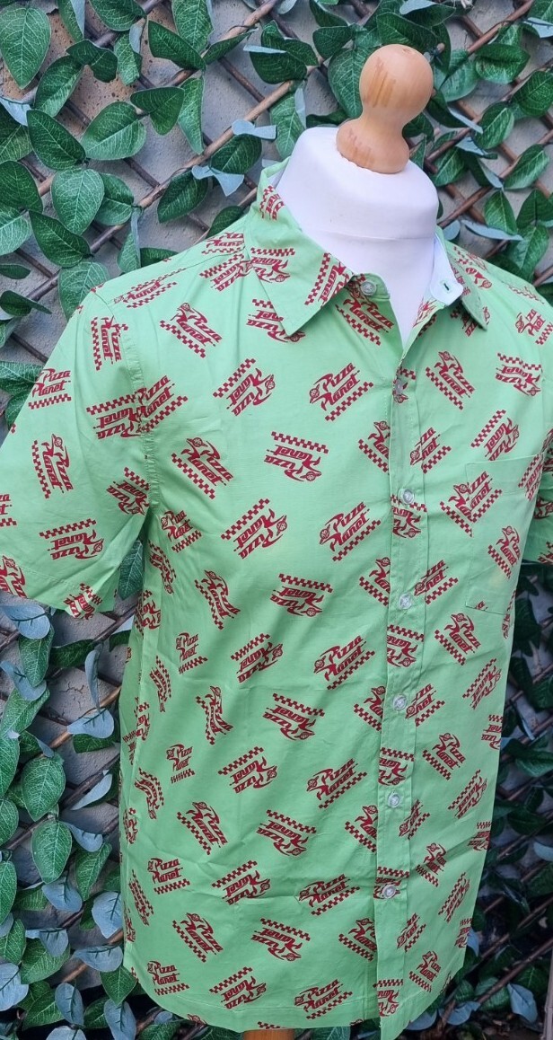 Boys Disney Parks - Pizza Planet Woven Button Shirt | BNWT | X-Small Toy Story gallery