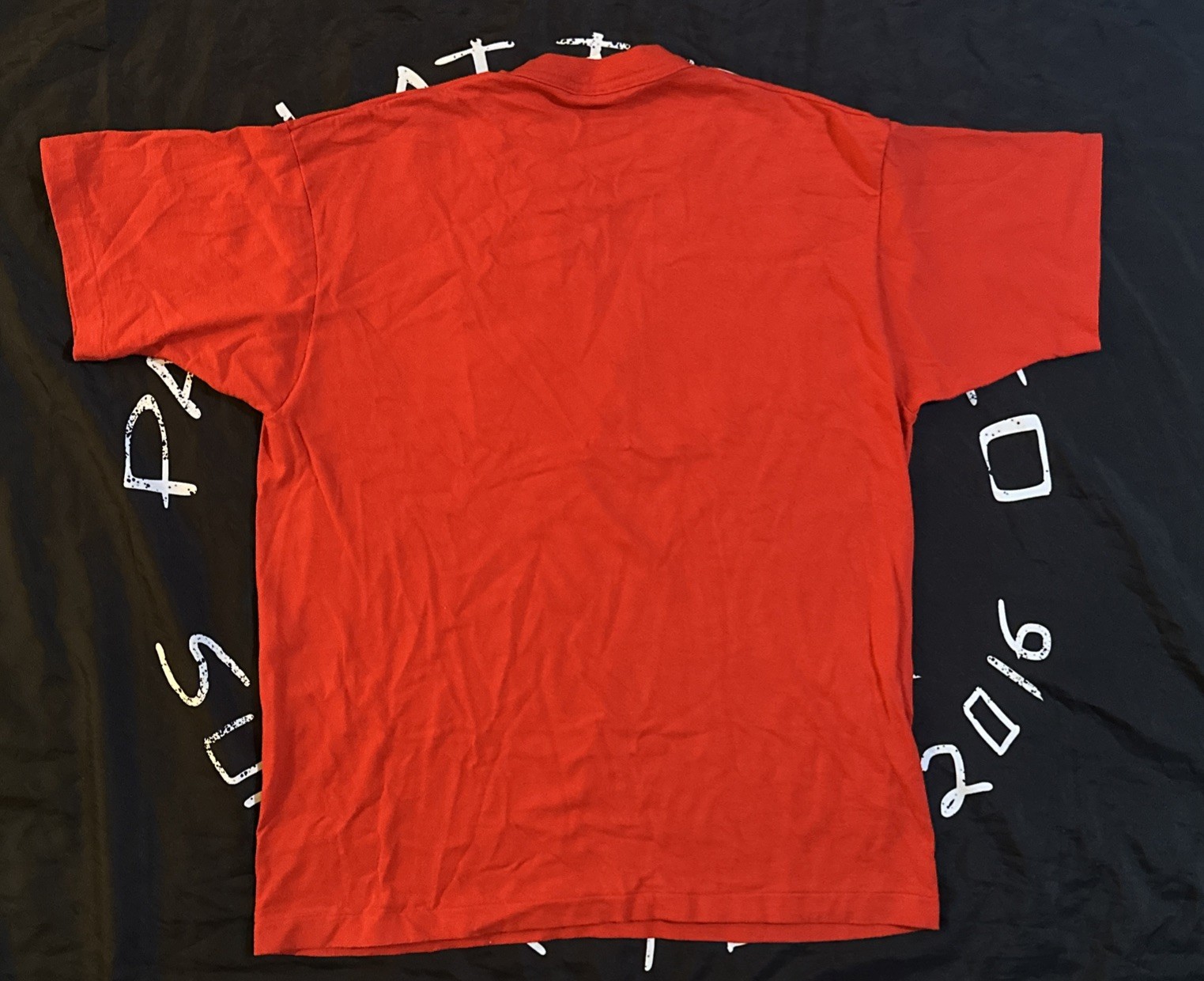 VTG Mickey & Co. Disney Mickey Mouse Embroidered Red T-Shirt XL OSFA 90s USA Tee gallery