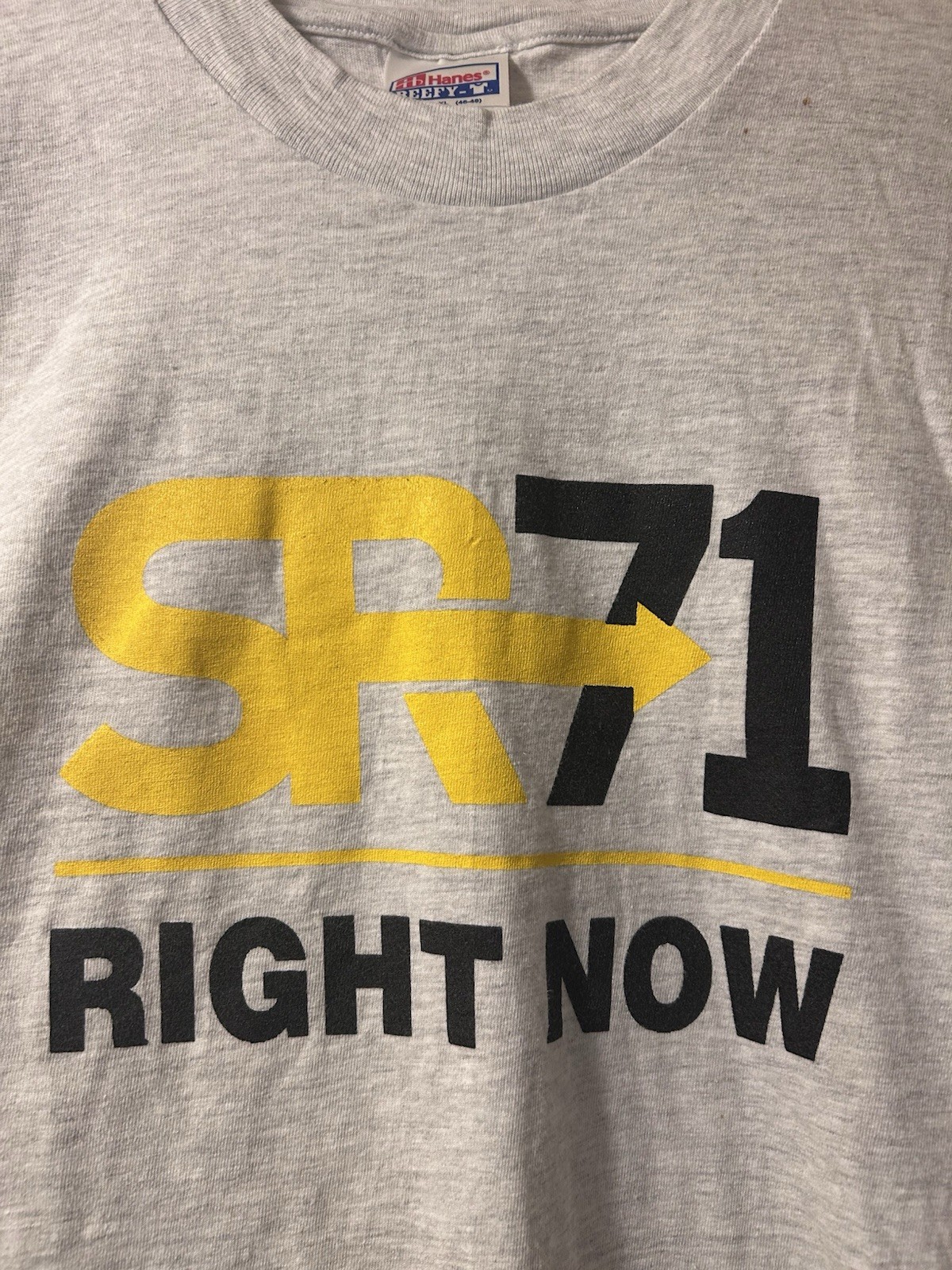 Vintage 2000 SR-71 Right Now Album Promo Pop Punk Rock Band T Shirt XL 23x31 gallery