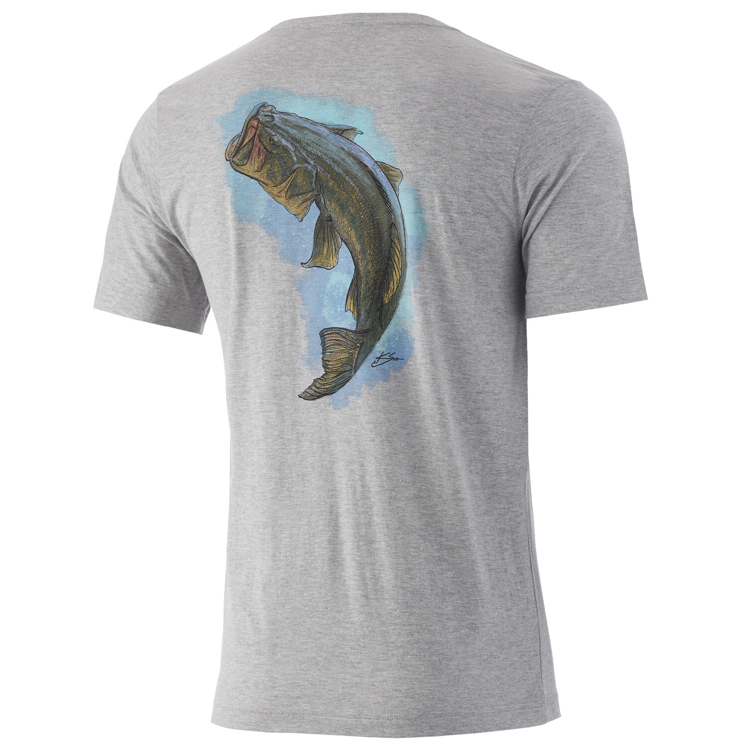 Huk KC Large Bucket Lightweight Tee H1000335 - Choose Size / Color gallery