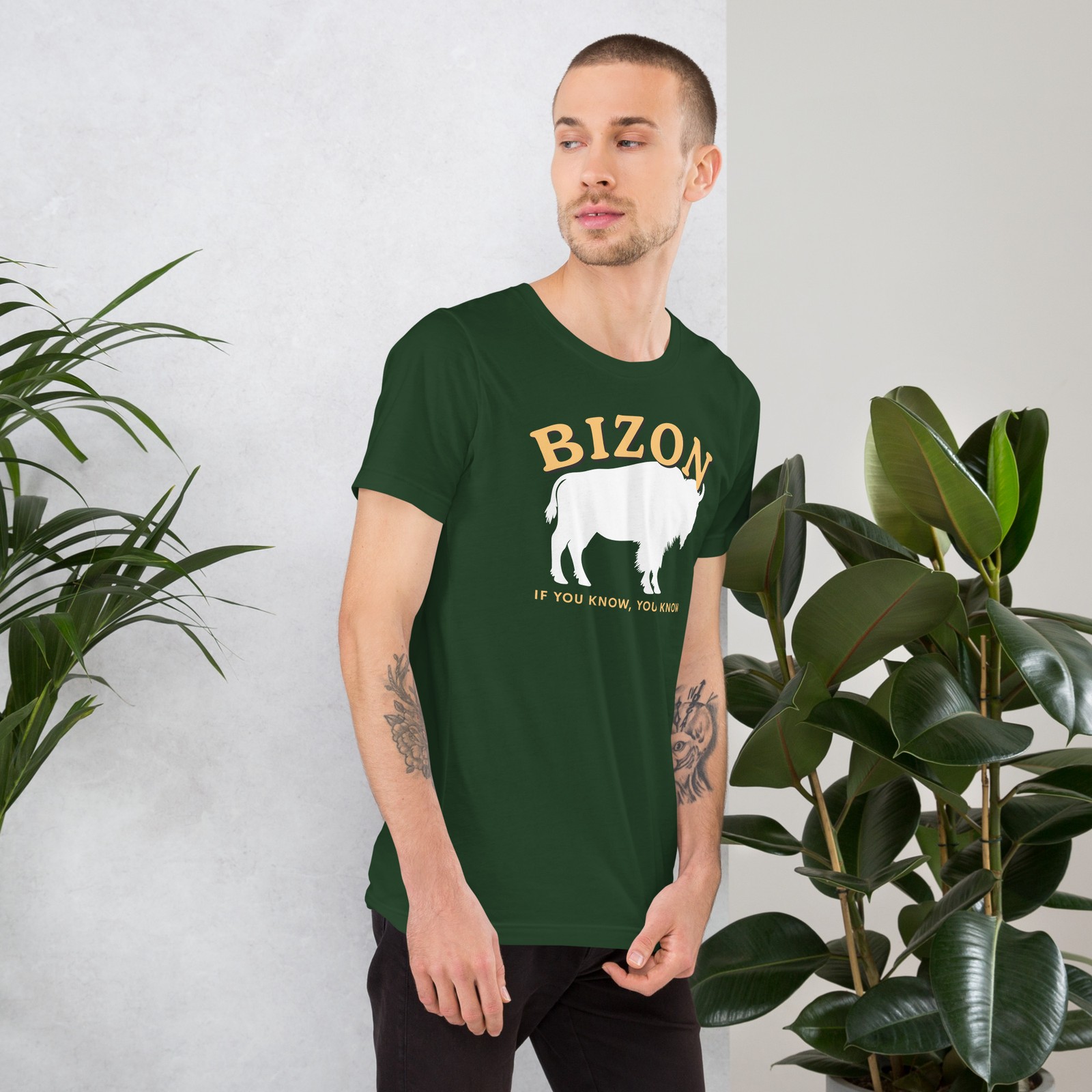Bizon North Dakota State NDSU Unisex t-shirt Gift S,M,L,XL,2X,3X,4X gallery