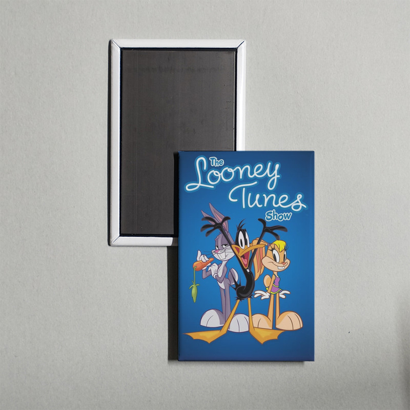 The Looney Tunes Show Mini TV Show Poster Fridge Locker Magnet