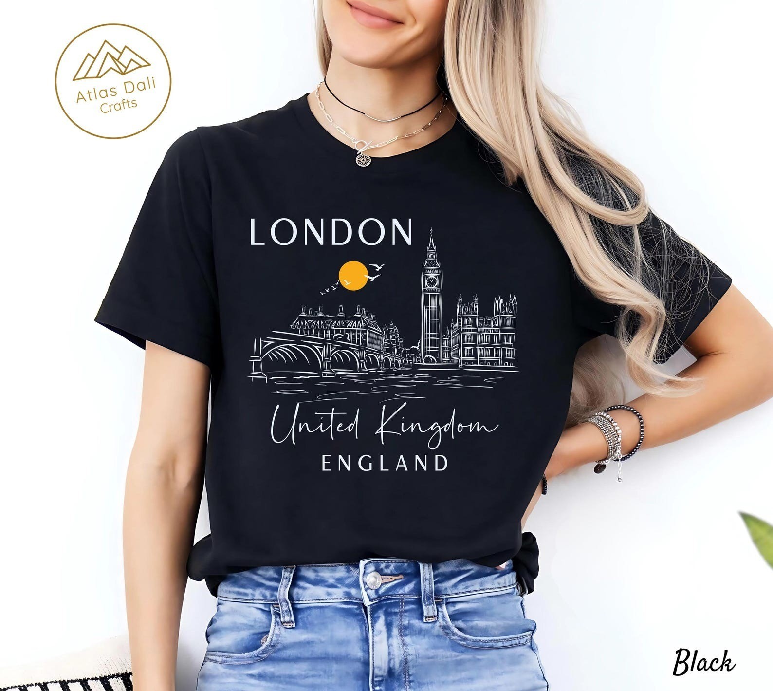 London Unisex Shirt Travel Gift United Kingdom Trip Souvenir Tee gallery