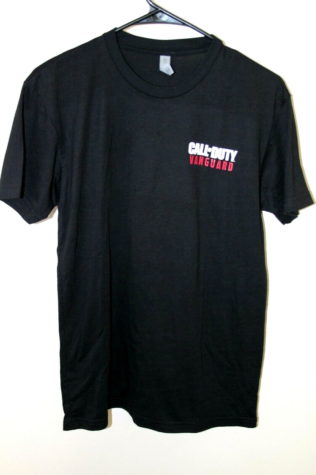 Next Level Call Of Duty Vanguard T-Shirt Men PS4 Xbox Black Ops Size S Black EUC