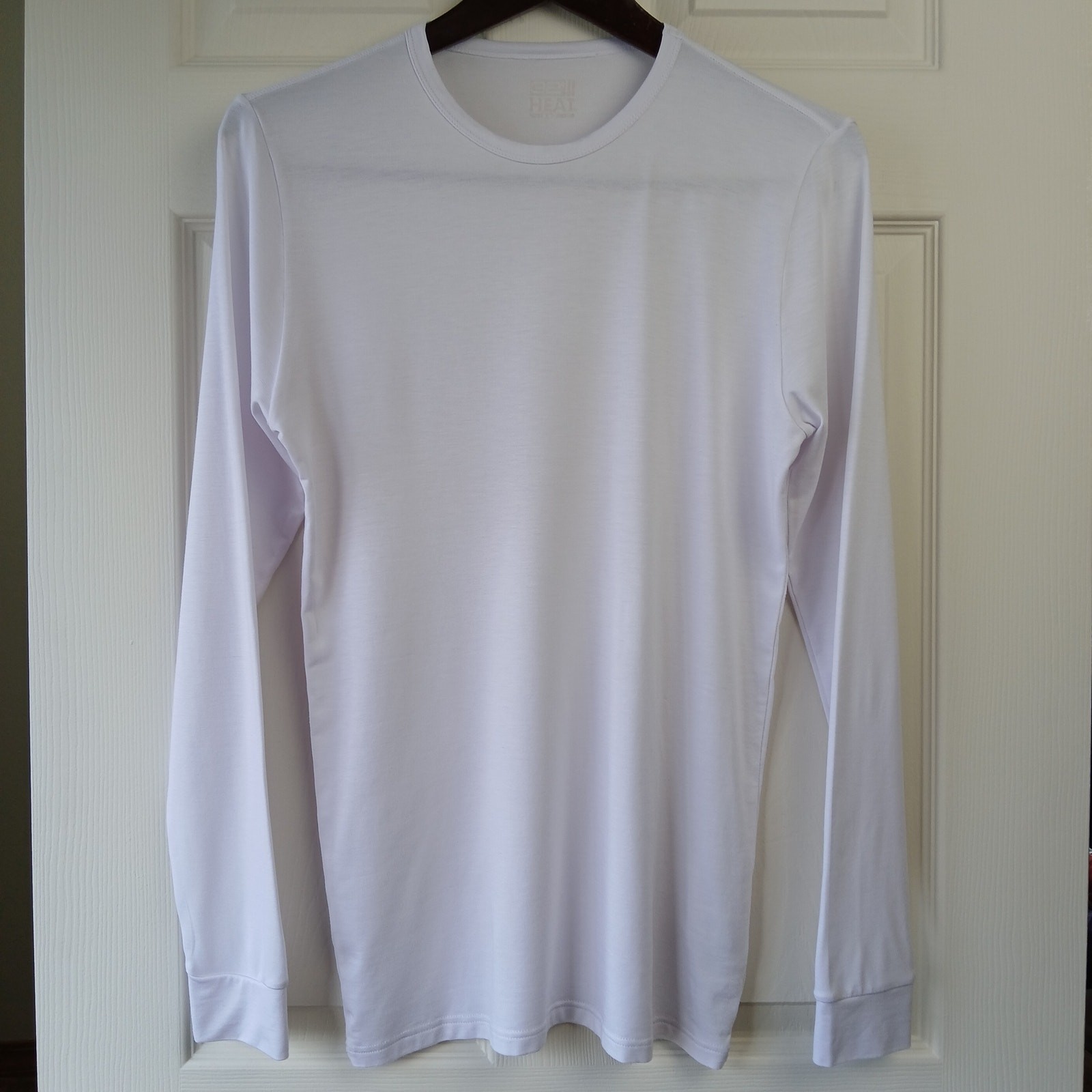 32 Degrees Heat Long Sleeve T-shirt Men’s Small white warm base-layers