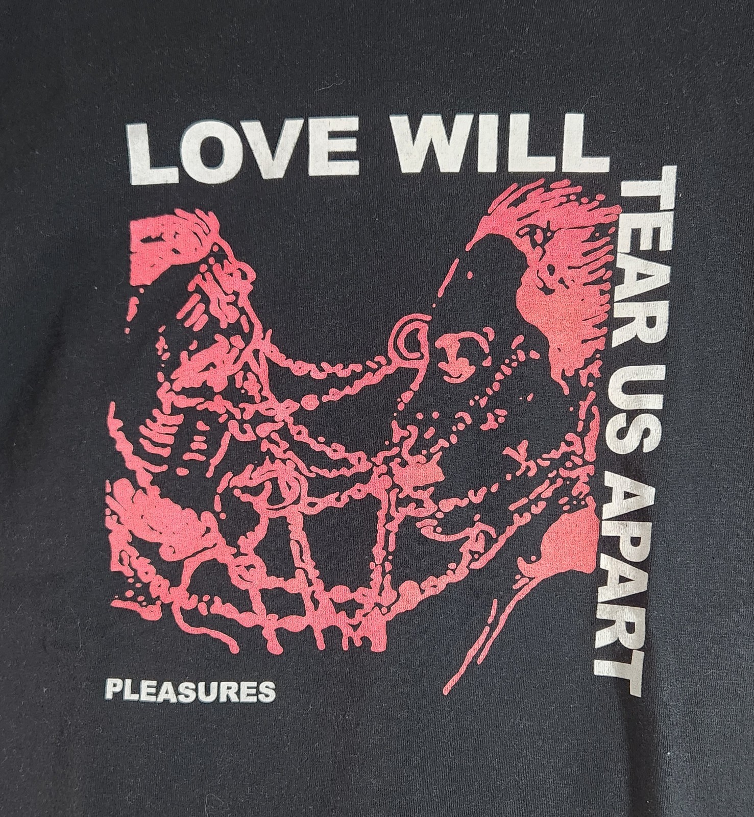 Joy Division Love Will Tear Us Apart Pleasures Graphic Tee Small No Tags gallery
