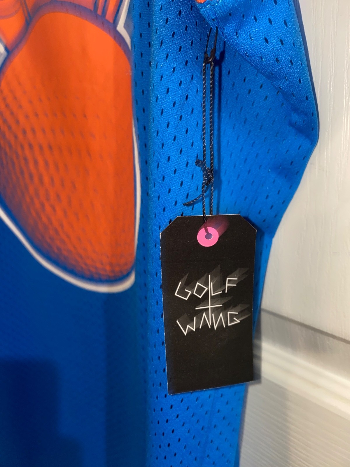 GOLF WANG Blue & Orange Medium Size Basketball Jersey (New with Tags) gallery