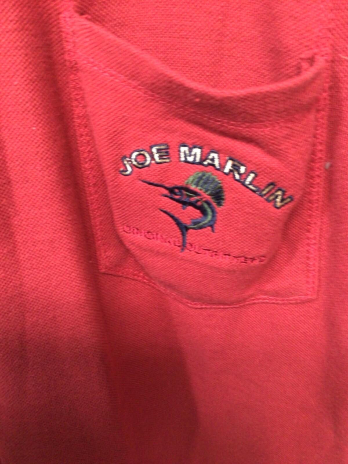 Joe Marlin Original Outfitters Heavy Duty Maroon Large T Shirt T1 gallery
