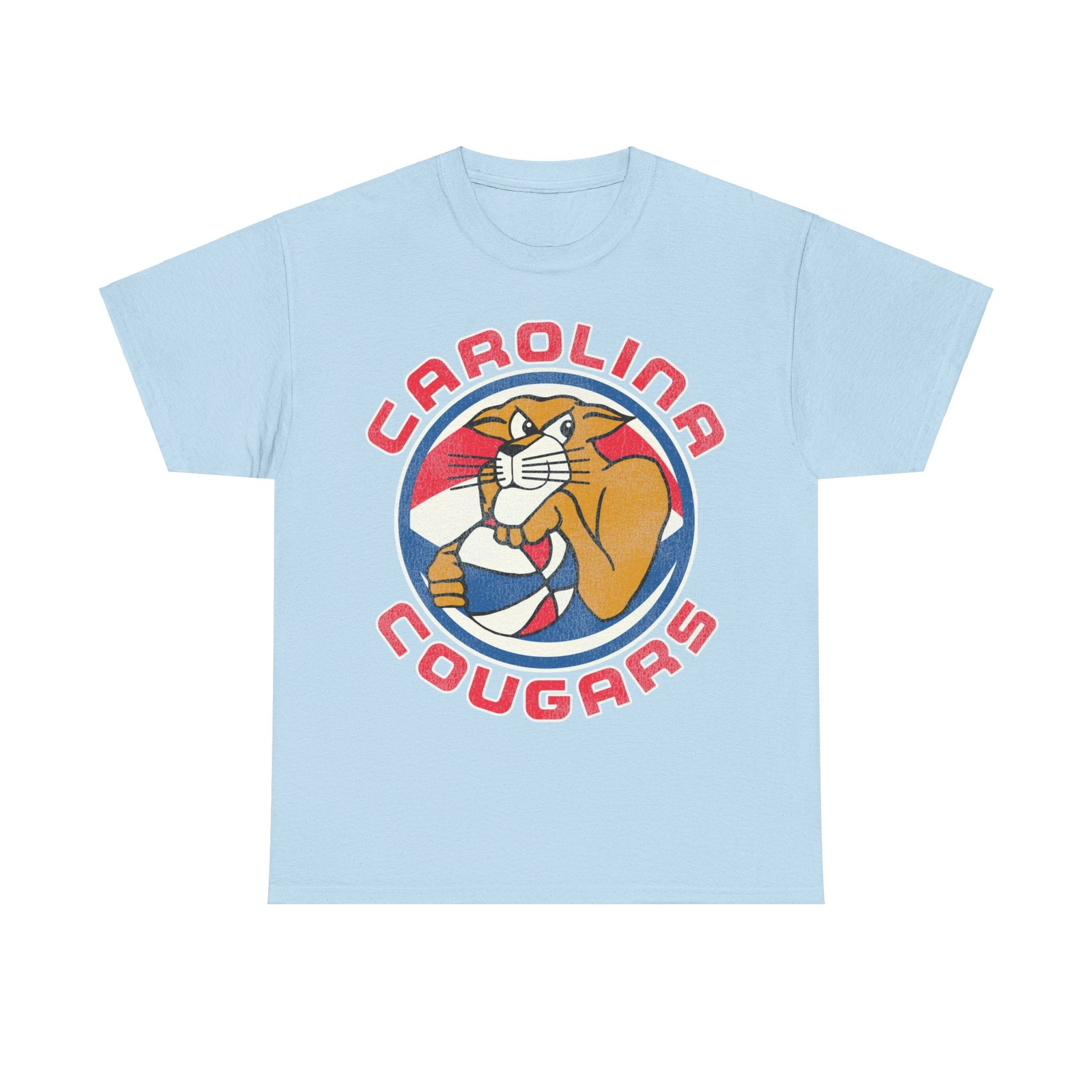 Carolina Cougars ABA Basketball Nostalgic Retro T-shirt gallery