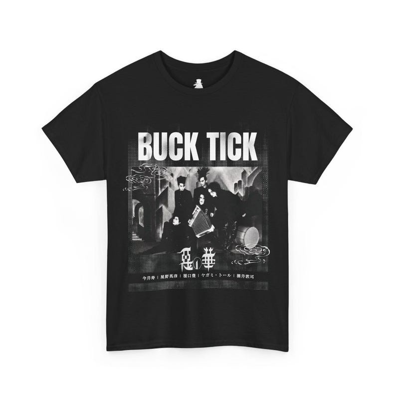 BUCK-TICK Aku no Hana T-Shirt: Japanese Goth Rock Visual Kei Band Tee