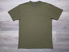 Filson Solid Pocket Tee T-Shirt Olive Men’s Size Small Made In USA outdoors EUC