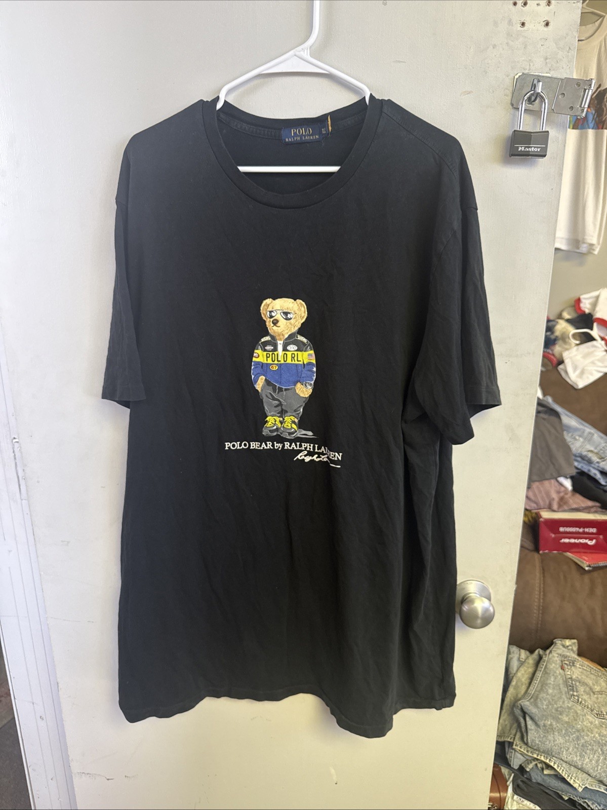 Polo Bear by Ralph Lauren Men's Black T-Shirt XLT gallery