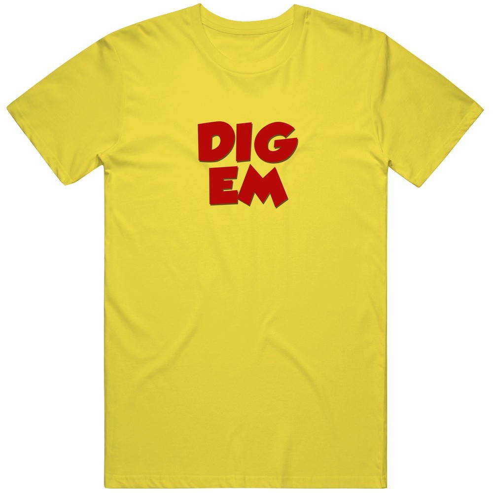 Dig Em Frog Honey Smacks Retro Cereal Retro Vintage Daisy Yellow Cotton T Shirt