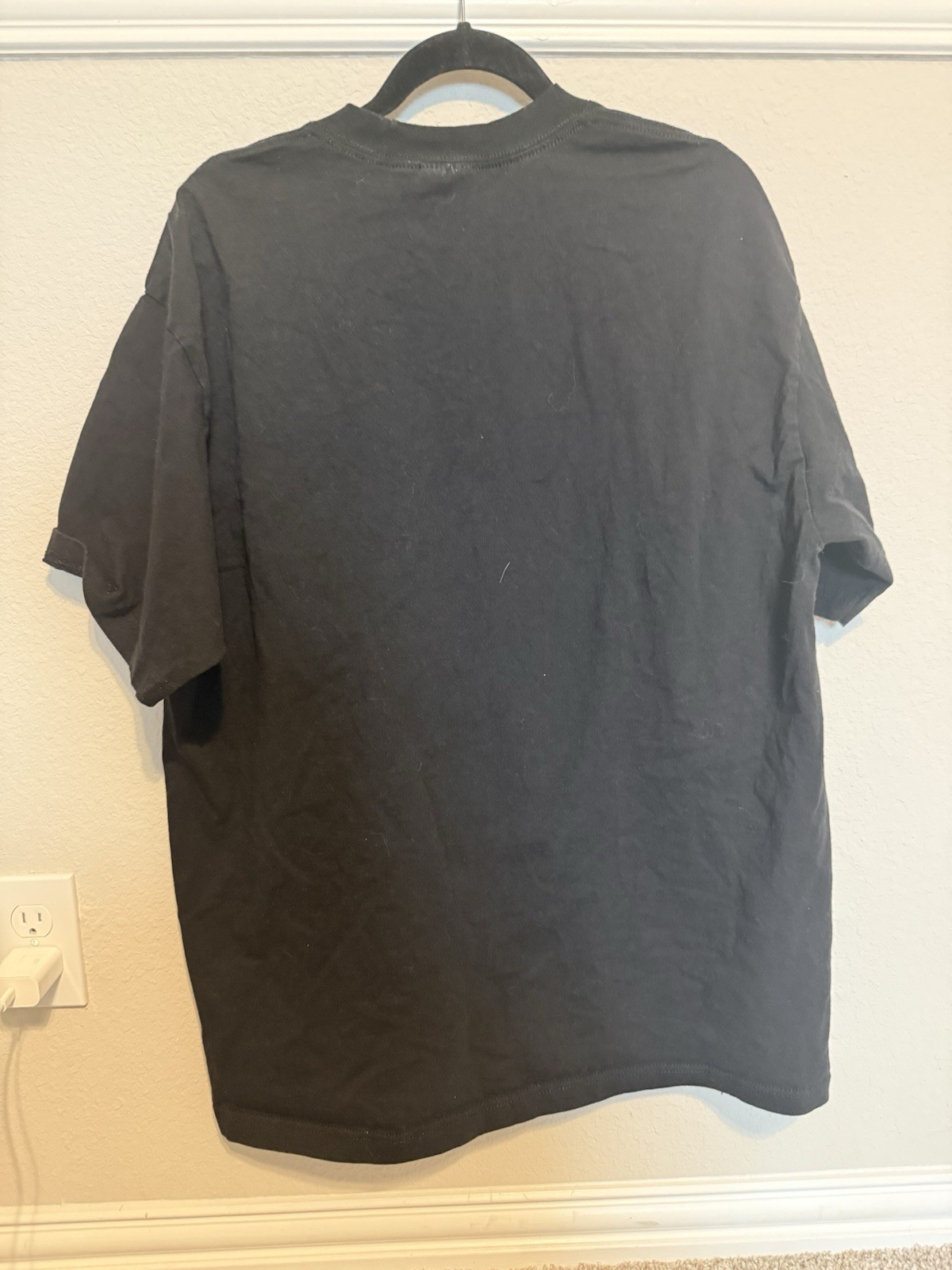 Shaka Wear Adult Max Heavyweight Stylish Black T Shirt Casual - Size XL Unisex gallery