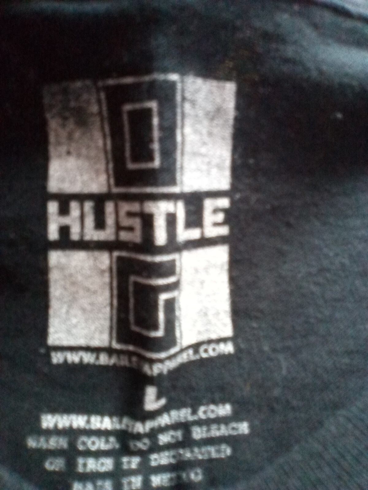 HUSTLE OG BAILEY NO CALL BEAR LEGEND COMIC BOOK SIZE L BLACK SHIRT gallery