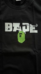 A Bathing Ape BAPE Men’s Black Graphic Logo Print Crew Neck T-Shirt Size M