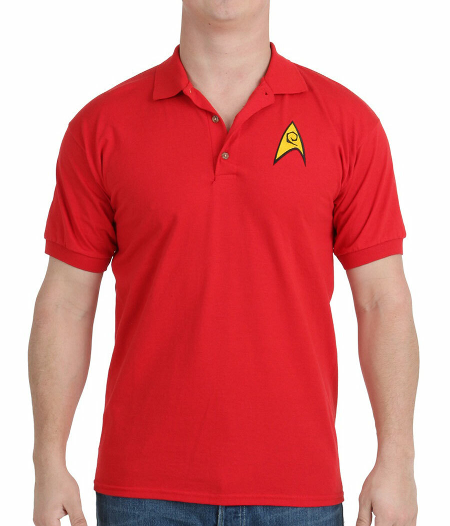 Star Trek Starfleet Security Uniform Polo Shirt gallery