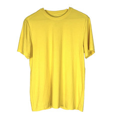 Outdoor Voices All Day Stretch Jersey Tee Yellow Mens Medium Soft Athleisure