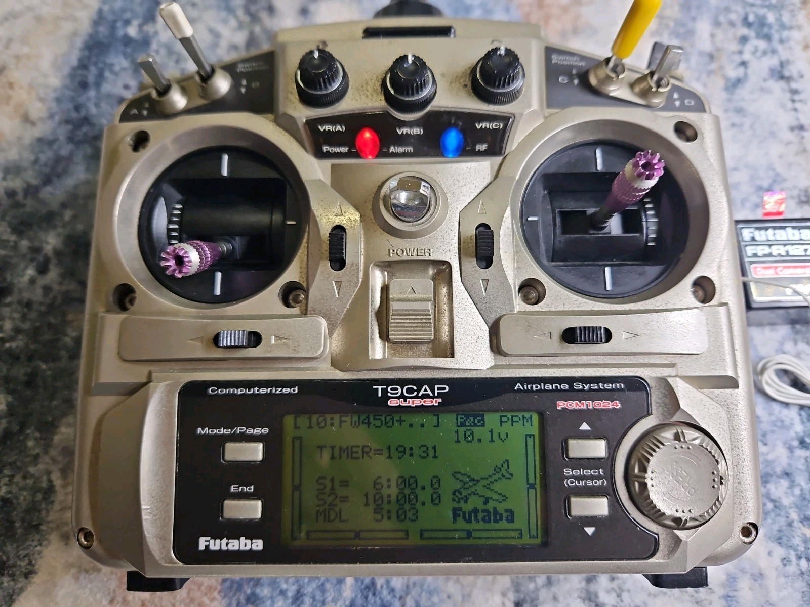 Futaba T9CAP Super 9-Channel Computerized RC Transmitter with Receiver