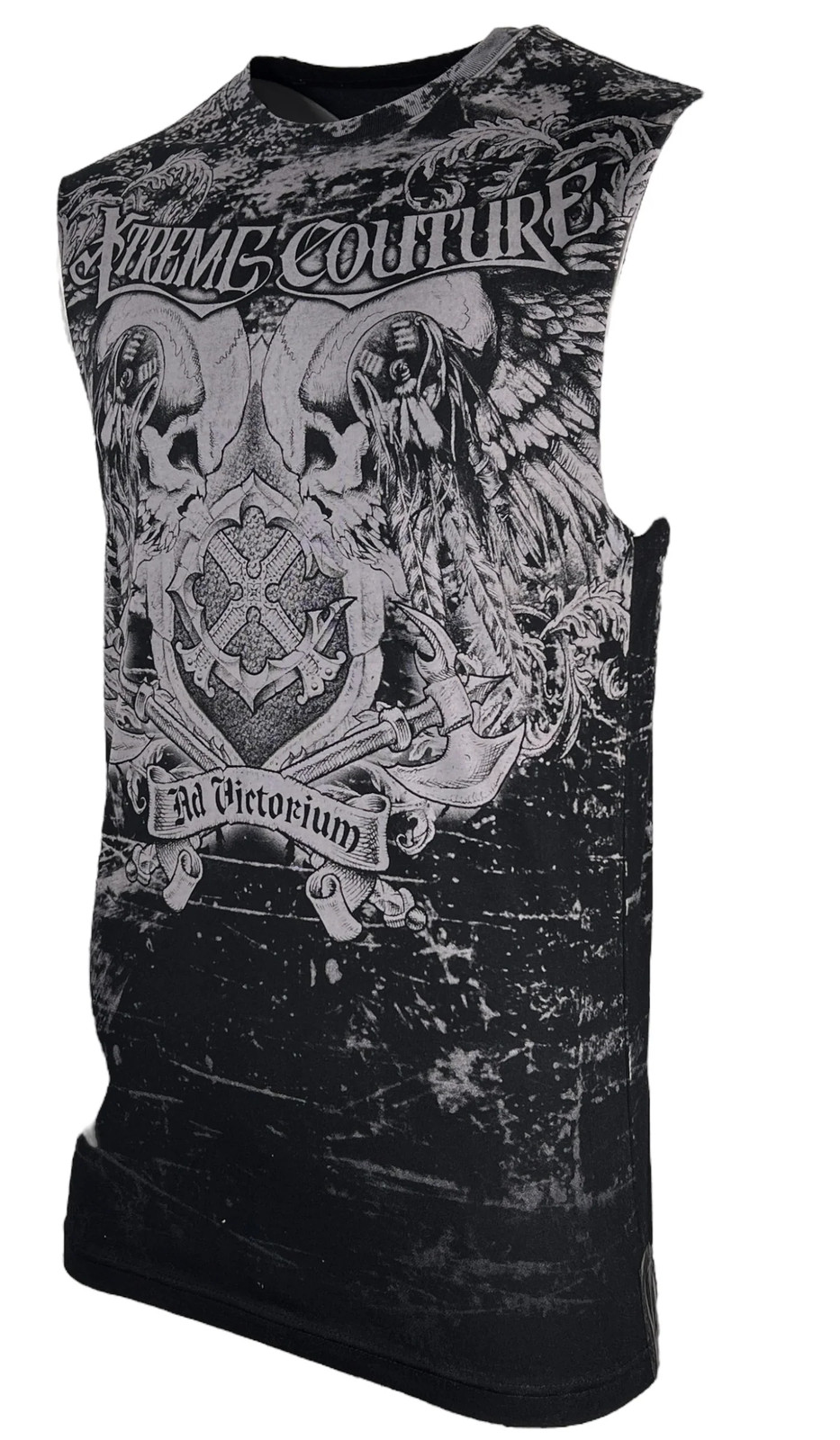 Xtreme Couture by Affliction Men's Muscle Tee-Shirt Predato Tank Biker Skull gallery