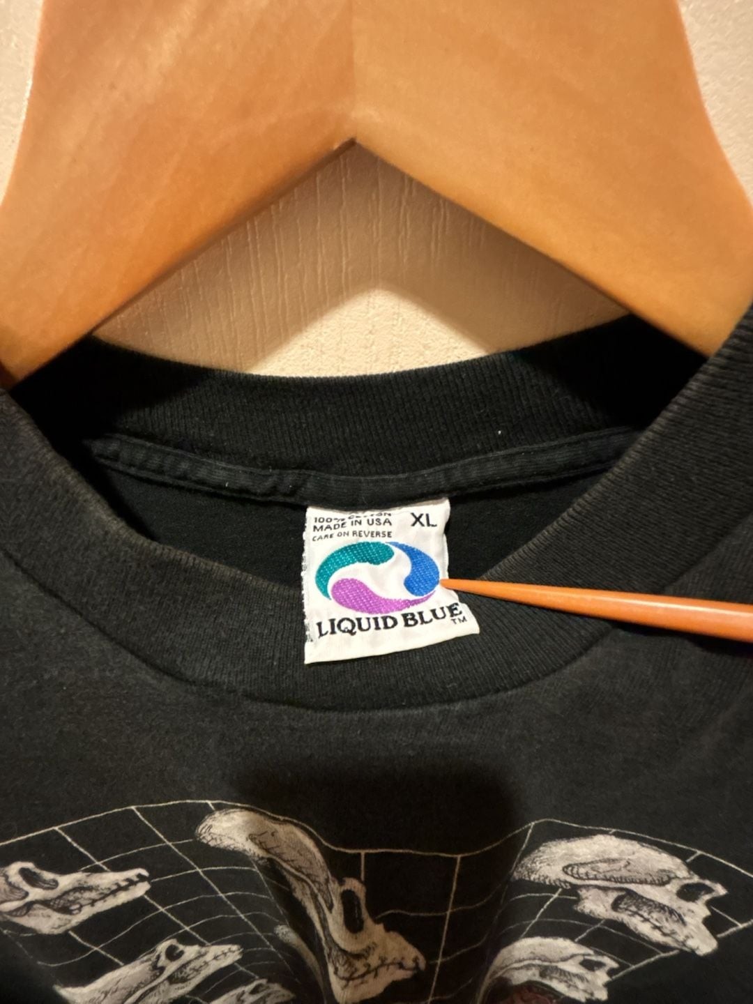 Vintage 1993 Grateful Dead 'What A Long Strange Trip' Skull Evolution T-Shirt gallery