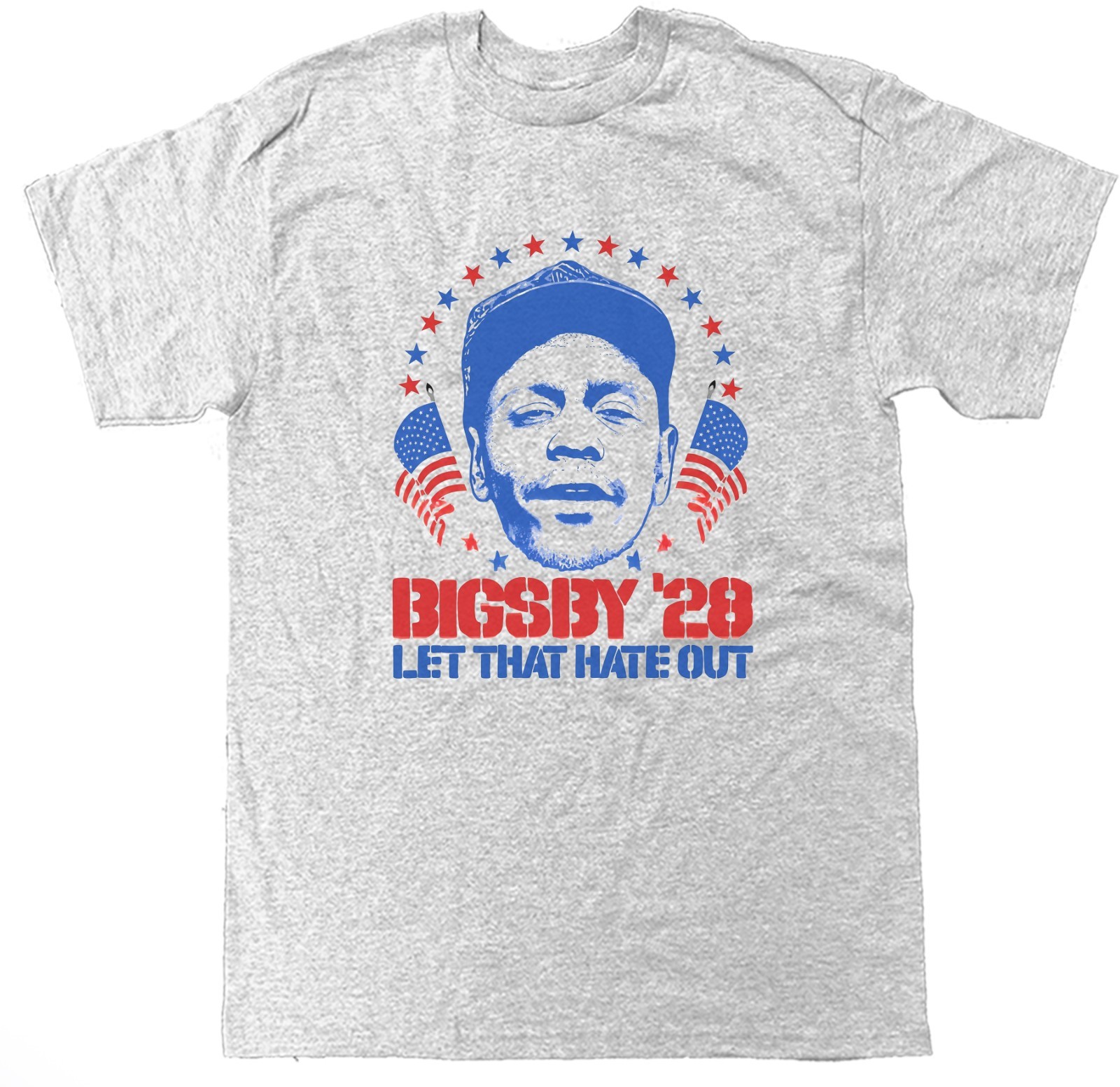 BIGSBY 2028 CLAYTON CHAPPELLE COMEDY SHOW PRESIDENT MENS T SHIRT gallery
