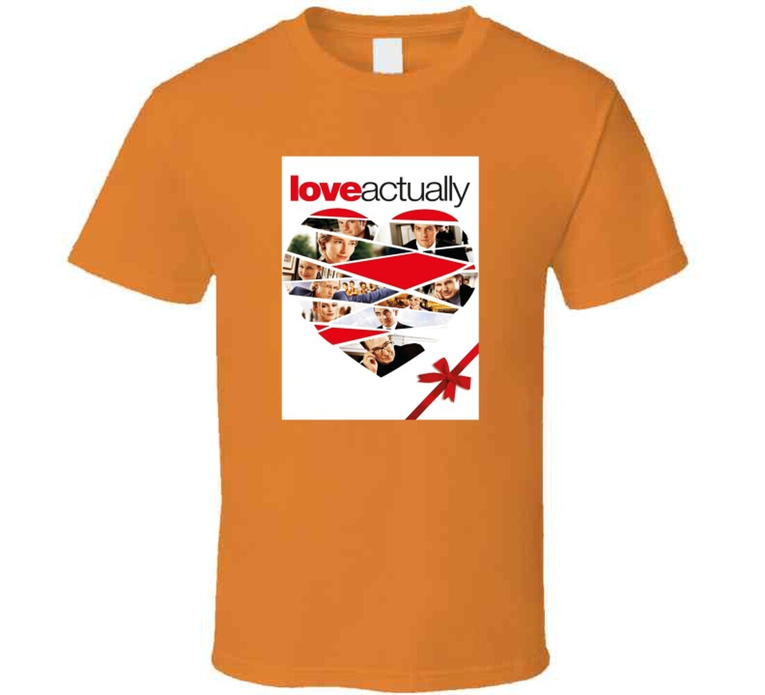 Love Actually Tee Classic Rom Com Christmas Holiday Movie T Shirt gallery