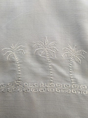 Quick Silker white embroidery size XXL men shirt M450