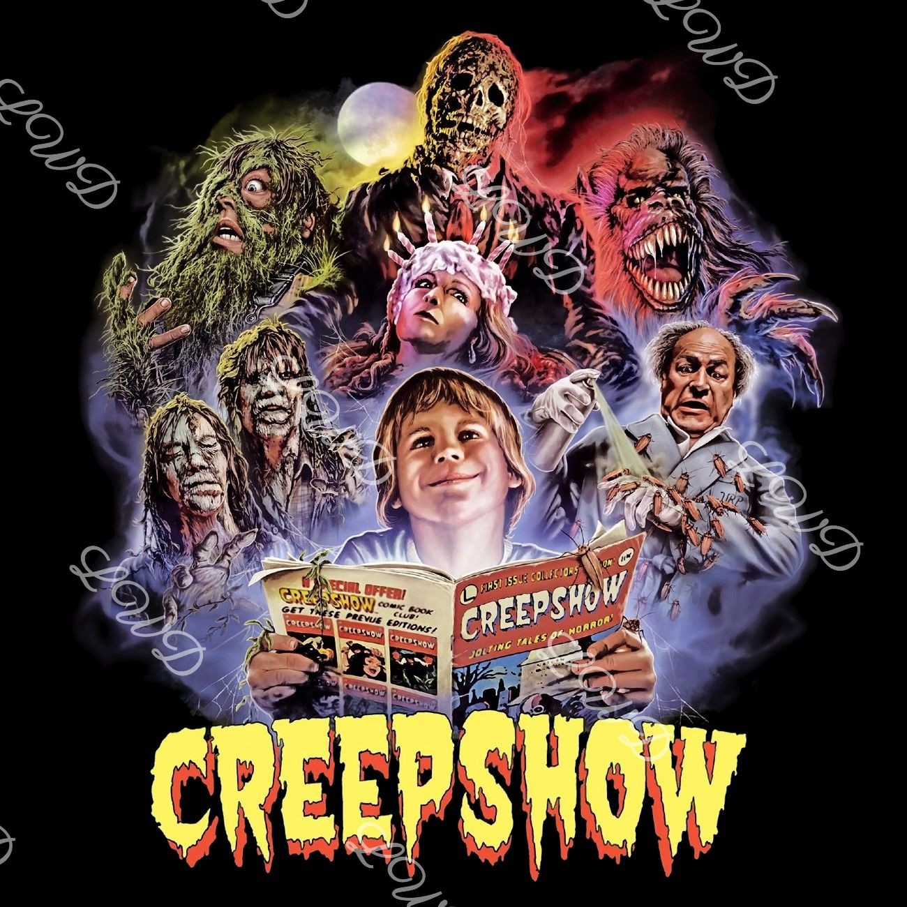Creepshow T-Shirt | Horror Movie Graphic Art | Stephen King, George Romero gallery