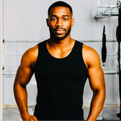 Insta Slim Men’s Slimming Compression Tank Top Shapewear Black White