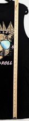 Def Leppard 1983 Sleeveless Small Black Muscle Band Tee Tank Top 21.5″ W X 31″ L