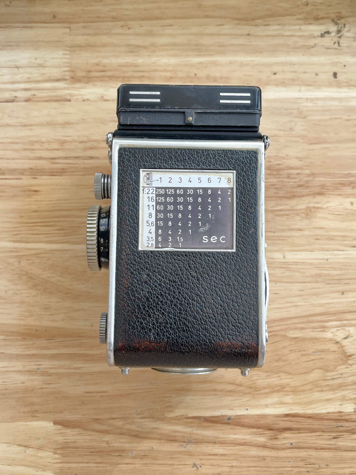 RolleiFlex 3.5 E2 with Quick Release Hood