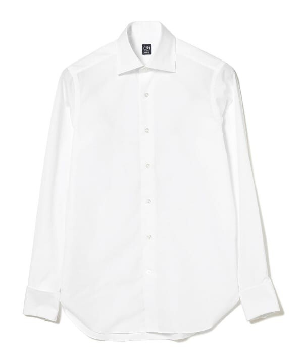 (ASK availability First) BEAMS Broadcloth Double Cuff Wide Collar Shirt New