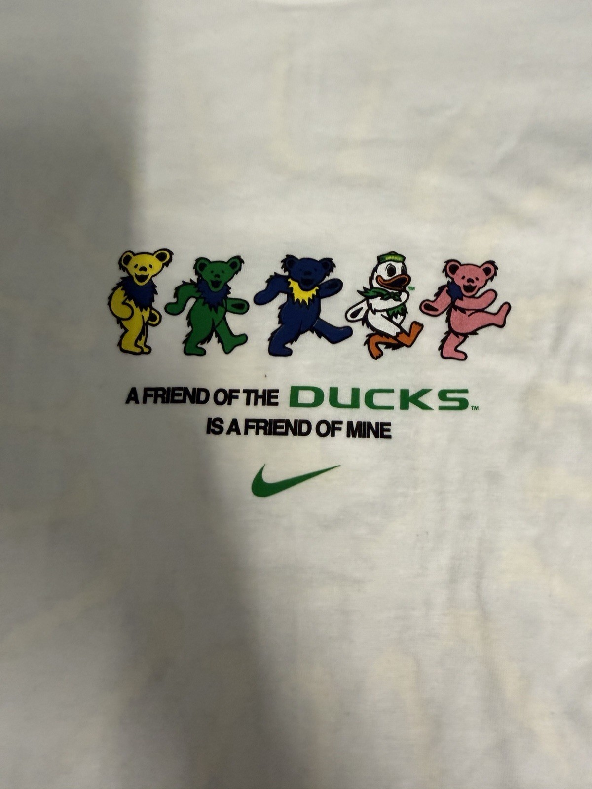 NWT Nike X Class Trip X Grateful Dead X Oregon Friend Of The Ducks Tshirt Small gallery